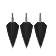 3/6/12pcs Archery 160Grain Universal Thread 2 Fix Points Target Outdoor Hunting