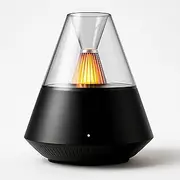 ALMA® Candlelight Lamp Aromatherapy Diffuser & Humidifier - Essential Oil Diffuser 150ML - Ultrasonic Mist Humidifier