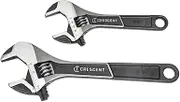 Crescent ATWJ2610VS Wide Jaw Adjustable Wrench 2-Pieces Set