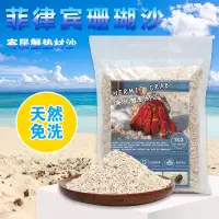 在飛比找蝦皮購物優惠-2022特優&寄居蟹專用低沙珊瑚沙魚缸天然墊材菲律賓沙珊瑚貝