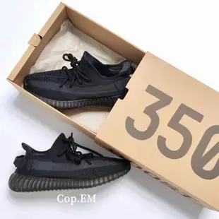 COP# Adidas originals Yeezy Boost 350 V2 側邊透明 黑魂 黑瑪瑙 HQ4540