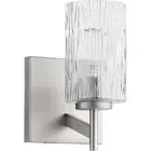 Quorum International 520-1-65 Fort Worth Wall Sconce Satin Nickel