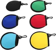 BESPORTBLE 6 Pcs Golf Ball Covers: Neoprene Golf Essentials Cleaning Kit with Hanging Hooks Lightweight and Convenient Golf Accessories for Outdoor Sports
