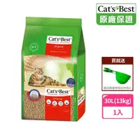 在飛比找momo購物網優惠-【CAT’S BEST 凱優】經典凝結木屑砂（紅標凝結型）3