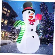 10 Feet Giant Christmas Inflatables Snowman Candy Cane Christmas Outdoor