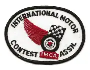 One Vintage IMCA Patch Auto Racing Sprint Cars Stock Cars