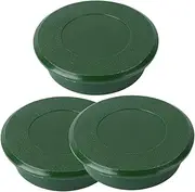 TOBBOMEY 3Pcs Golf Hole Cup Covers Lightweight Portable Golfing Training Accessories Easy to Install Plastic Putting Hole Covers for Outdoor Practice for Golf Training