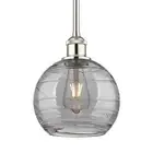 Innovations Lighting 616-1S 9 8 Athens Deco Swirl Pendant Athens - Nickel