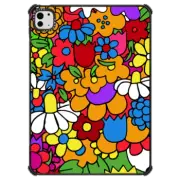 iPad Pro 11-inch (M4) iPad Impact Case Fun Flowers by Matthew Langille