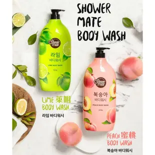 韓國 Shower Mate 微風如沐果香沐浴露 1200ml【美日多多】