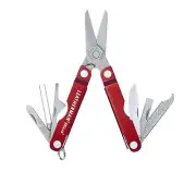Leatherman YL64330183N Micra Multi Tool 10 Functions Red (0395)