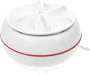HOLIDYOYO Portable Washing Machine Powered Compact Washer for Clothing Deep Cleaning with Intelligent Timing for Apartments and Travel Lightweight Durable