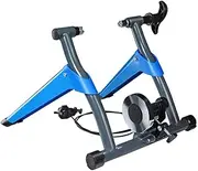 Portable Wire Control Magnetic Bicycle Trainer, 6 Speed Adjustable Resistance Steel Bicycle Exercise Stand, for Indoor Cycling Racing Training