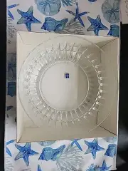 Lady Victoria, crystal stemware, Salad/Serving Bowl - Imported from France