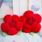 3D Throw Pillows INS Style Cushion Exquisite Rose Pillows Sofa/Bed