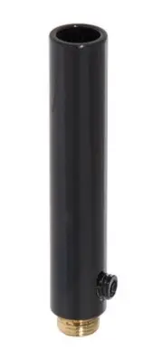 B&P Lamp® 3 Inch Cord Set Screw Bushing, Glossy Black
