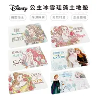 在飛比找蝦皮商城優惠-迪士尼 Disney 冰雪奇緣 珪藻土地墊 腳踏墊 貝兒 小