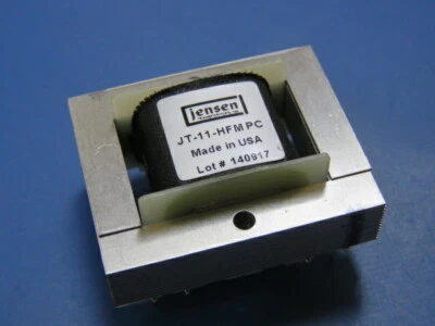 JENSEN JT-11-HFMPC Qty of 1 per Lot Line output transformer 1:1 ratio with bif
