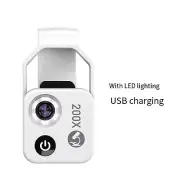 Professional Mobile Phone Microscope 200X Magnification for Identification