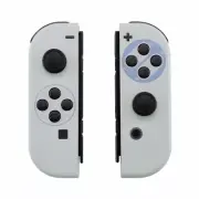 "Classic White" Nintendo Switch Custom Joy-Con's Controllers Unique Design