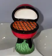 Nora Fleming Grill Mini Hot Stuff Platter Charm Ornament Figurine A63 NEW