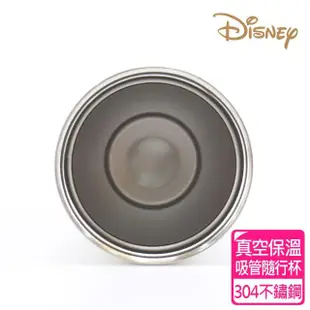 【Disney 迪士尼】星空米奇 #304不銹鋼真空保溫吸管隨行杯700ml(買一送一)