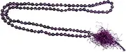 [WHOLESALEGEMSHOP] Amethyst 7 MM Prayer Beads JAPA MALA Hand Knotted JAPA MALA