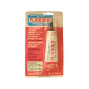 RUSCOE P141 1oz Pliobond Adhesive Light Tan Permanent Bonding for Multiple Su...