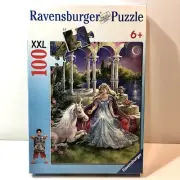 NEW 100 XXL Princess Unicorn Ravensburger Puzzle 2007 Germany SEALED New In Box