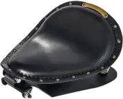 Motorcycle Solo Seat Bobber With Base Plate For Harley Heritage Softail Springer