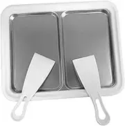 FytStycale Ice Cream Maker Yogurts Machine Cold Pan Plate Rolled Ice Machine for Frozen Yogurt, white