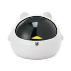 With Lid Desktop Storage Box Astronaut Cat Stationary Storage Box