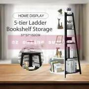 5-Tier Ladder Corner Shelf Home Display Plant Stand Bookshelf Storage