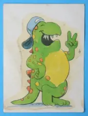 TEMPORARY TATTOO - EDGELL / BIRDS EYE - dinosaur