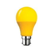 HPM 5W 485lm A55 Yellow Anti Insect B22 LED Bulb