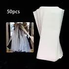 50x Washable Hair Dye Paper Styling Reusable Highlight Strips White Hairdressers