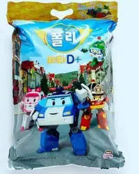 在飛比找Yahoo!奇摩拍賣優惠-韓國進口POLI 波力警車 兒童維他命糖 維生素D片200顆
