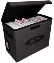 (4x) BCW Foldaway Comic Book Storage Box- Stores Modern & Silver Comics