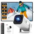 Portable WiFi Bluetooth Projector Android TV Smart LED Projector 4K Home Theater