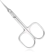 Cuticle Scissors Extra Fine for Women and Men, Curved Stainless Steel with Preci