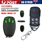 Garage Door Remote Control Replacement For Merlin+ C945 Merlin+2.0 E943 E945M AU