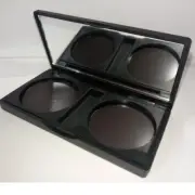 ColourSwatch empty magnetic palette - slimline blush palette - 2 pans x 36mm