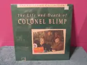 Life and death of Colonel Blimp laserdisc NEW movie livesey Kerr CRITERION