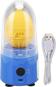 Portable Egg Scrambler Shaker, Electric Golden Egg Maker with Slicer, Eggs Yolk White Mixer Homogenizer Cooking Utensil Kitchen Gadgets Egg Pudding Maker, Dishwasher Safe
