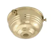 B&P Lamp 2 1/4" Fitter, Art Deco Style Shade Holder