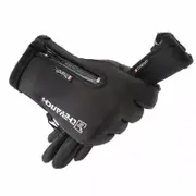 Winter Gloves Waterproof Thermal Touch Screen Thermal Windproof Warm Black XL