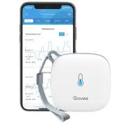 Govee Wifi Thermometer Hygrometer, Smart Humidity Temperature Monitor with Ap a
