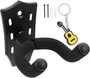 Vaguelly 3pcs Guitar Hanger Metal Clothes Hanger Metal Organizer Shelf Wall Mounted Clothes Hanger Guitar Storage Stand Metal Coat Hanger Hook Guitar Wall Mount Ukulele Fixture Alloy