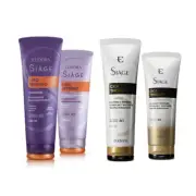 Kit Siage Liso Intenso + Cica-Therapy: Shampoo + Conditioner - Eudora - 4 Items