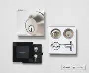 Level Lock+ Deadbolt Smart Lock - Matter Compatible (Satin Nickel, Latest Model)
